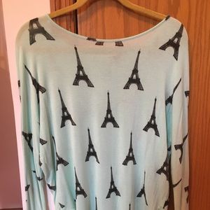 Mint Blue/Green High-Low Top